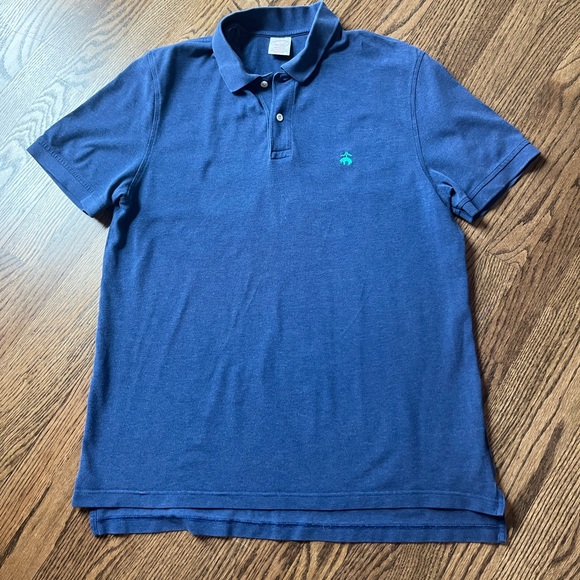 Brooks Brothers Blue Polo Shirt Classic Style - Picture 2 of 8